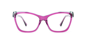 Women Vista Eyeglasses: Miedema -Pink - SpaceSMART Eye Clinic (Front View)